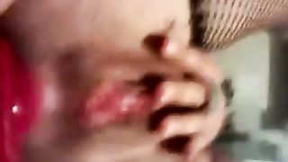 Donna di Venezia con il culo spanato