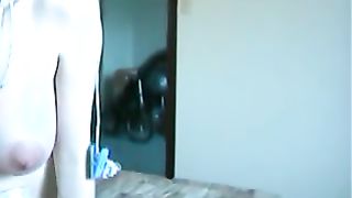 Ragazza con tette mozzafiato