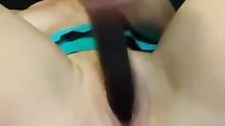 Masturbazione con squirting cremoso