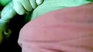 Bruna indonesiana cicciottella urla quando la scopo