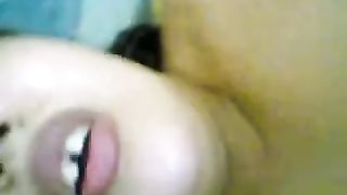 Grassa e porca mignotta araba si masturba