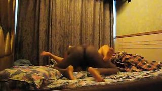 Compagno nero scopa brutalmente studentessa indonesiana