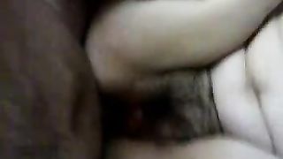 La grassa figa pelosa di mia moglie araba