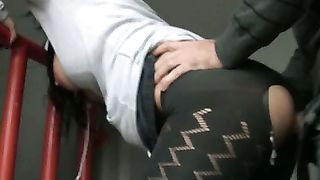 Anteprima del video: Sexy brunetta tettona lo prende nella figa