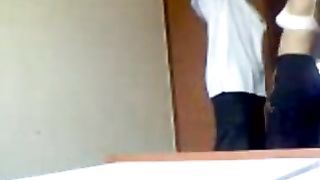 Sesso con una mia compagna di college con una cam nascosta