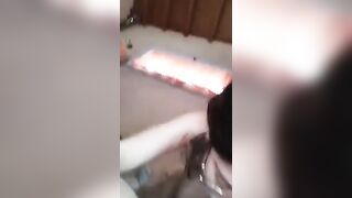 Segretaria con occhiali gran pompinara allupata