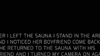 Troia scopa uno sconosciuto in sauna