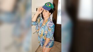 Marika Fruscio flash tette enormi