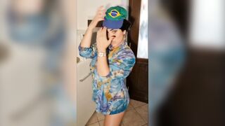 Marika Fruscio flash tette enormi