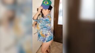 Marika Fruscio flash tette enormi