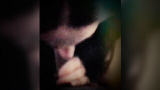 Lei ed il suo cazzo...sucking dick! Che ne dite?