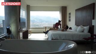 Giovane troietta mulatta