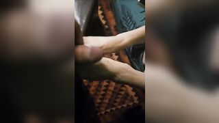 Calda sborra per i piedi sexy della zoccola