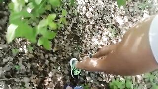 Coppia di maiali italiani fa sesso nel boschetto