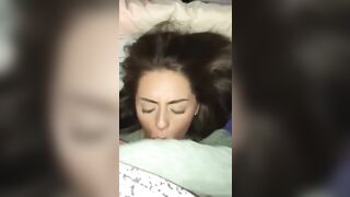 La mia troia in POV che lo succhia