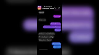 Anteprima del video: SEXTING - STO SU DI GIRI.... E MI FACCIO SCOPARE DA TROIA