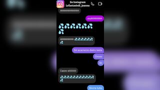 SEXTING - STO SU DI GIRI.... E MI FACCIO SCOPARE DA TROIA