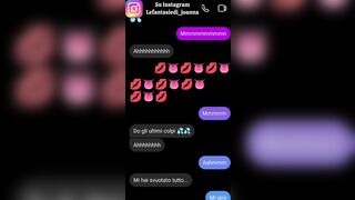 SEXTING - STO SU DI GIRI.... E MI FACCIO SCOPARE DA TROIA