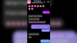 SEXTING - STO SU DI GIRI.... E MI FACCIO SCOPARE DA TROIA