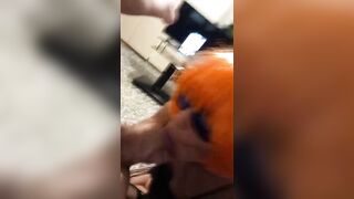 pompino con sborrata in bocca