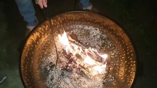 LA MIA VICINA DIVORZIATA PREPARA LA BRACE...