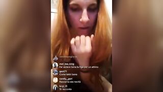 La Romana che si masturba su Periscope