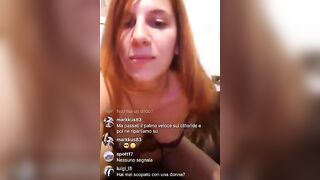 La Romana che si masturba su Periscope
