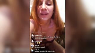 La Romana che si masturba su Periscope