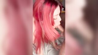 Rossa con belle tettone scopata a pecorina