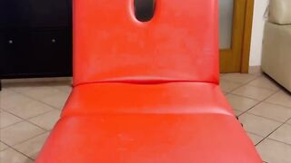 Bianca a pecorina in collant