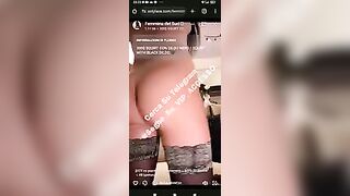 Femmina del sud si masturba in diretta