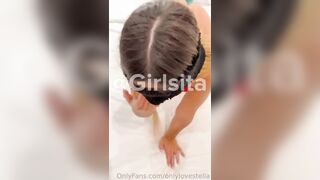 Pompino romantico teen italiana tettona