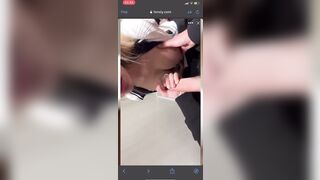 Lo succhia al suo tipo che le viene sulle tette