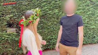 Come regalo di laurea mi faccio scopare da un fan