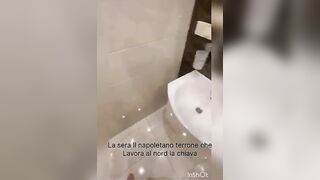 Il napoletano si scopa al nord la tettona milanese