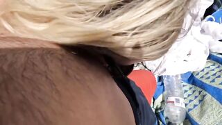 Ieri in spiaggia in Toscana con la mia succhia cazzi