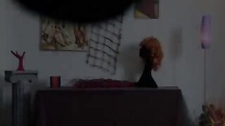 Michela Lupi, alias Jasmine la puttana riceve il cliente