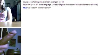 Studentessa italiana fa pausa dito