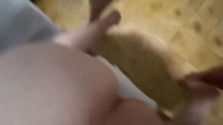 Scopata e sborrata nel culo