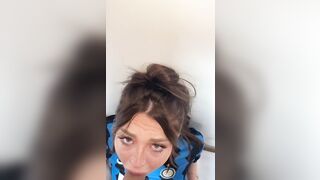 Pompinara interista gola profonda