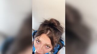 Pompinara interista gola profonda