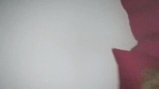 Blonde milf sucks cock with cum in her mouth