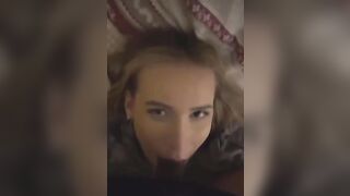 La mia lei che succhia il suo primo cazzo nero