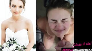 LA MOGLIE SI FA SBORRARE IN FACCIA!