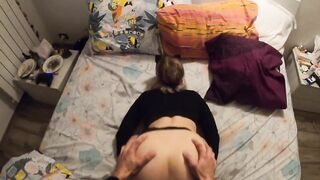 Fidanzata scopata e sborrata in figa