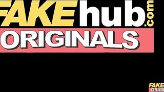 Elena Spanò video porno prende 2 CAZZONI di FakeHub