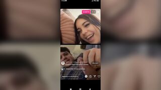 Anteprima del video: Grassone segaiolo insultato dalla influencer in diretta live
