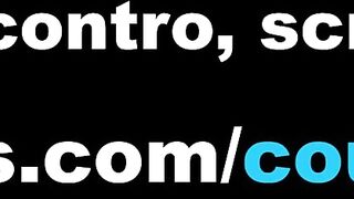 Ragazzo italiano arrapato bomba e sborra dentro la sua troia