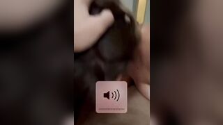 Tettona italiana spompa un grosso cazzo