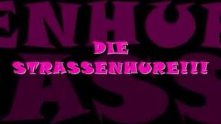 Battona biondina al lavoro di notte